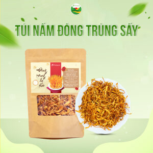 túi đông trùng hạ thảo sấy