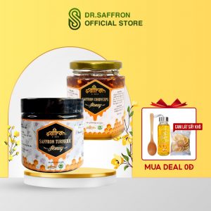 Combo mật ong ngâm saffron Thương hiệu Saffron Việt Nam