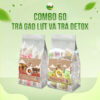 trà gạo lứt và detox