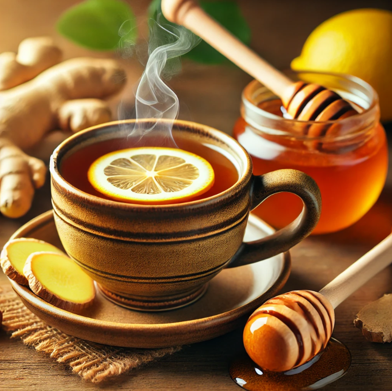 cách pha nước gừng ấm
