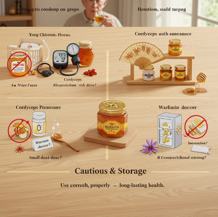 những ai nên dùng saffron ngâm đông trùng saffron