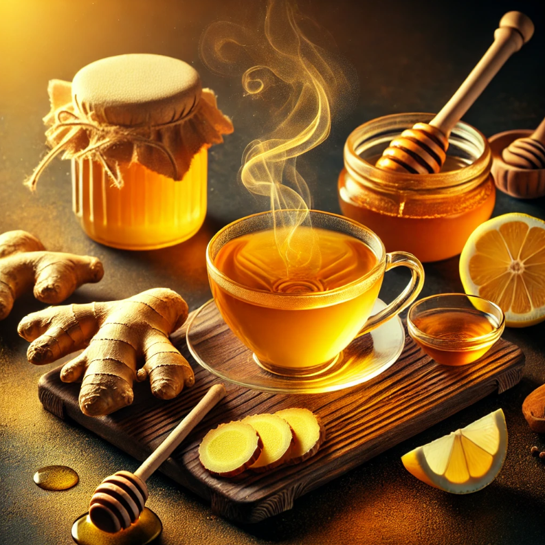 nước gừng ấm