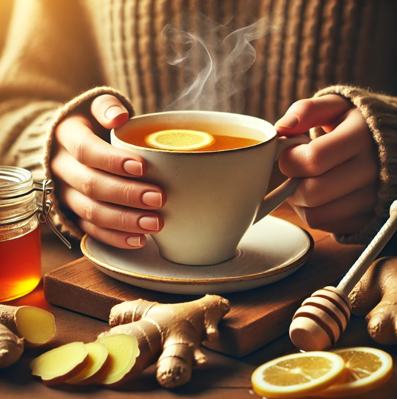 uống nước gừng ấm mõi ngày