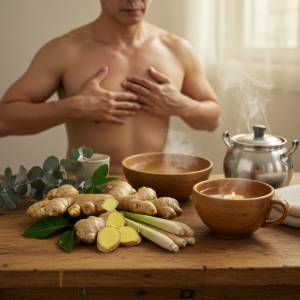 cách dùng nước cốt gừng tràm khuynh diệp