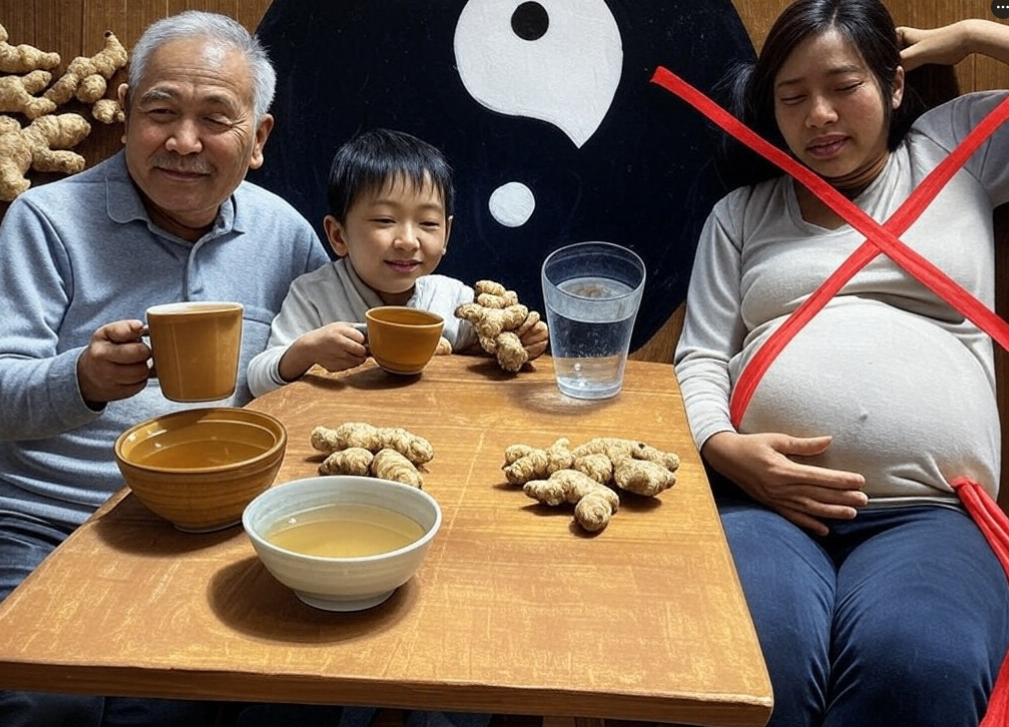 những người nên sử dụng gừng