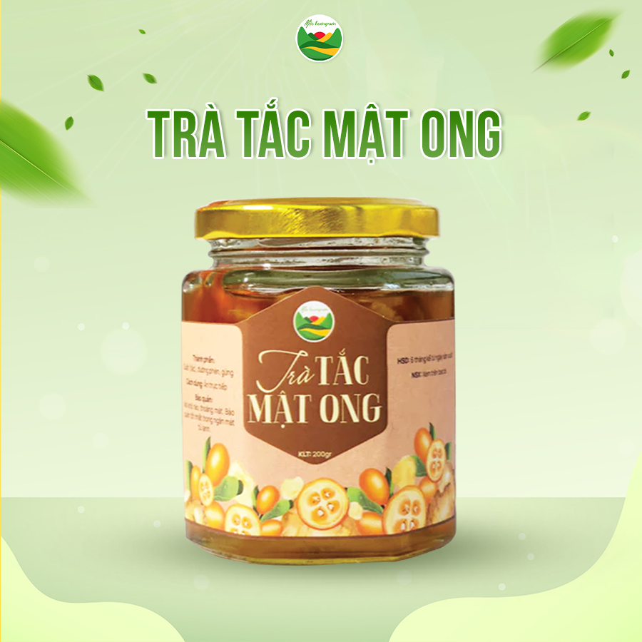 trà quất mật ong