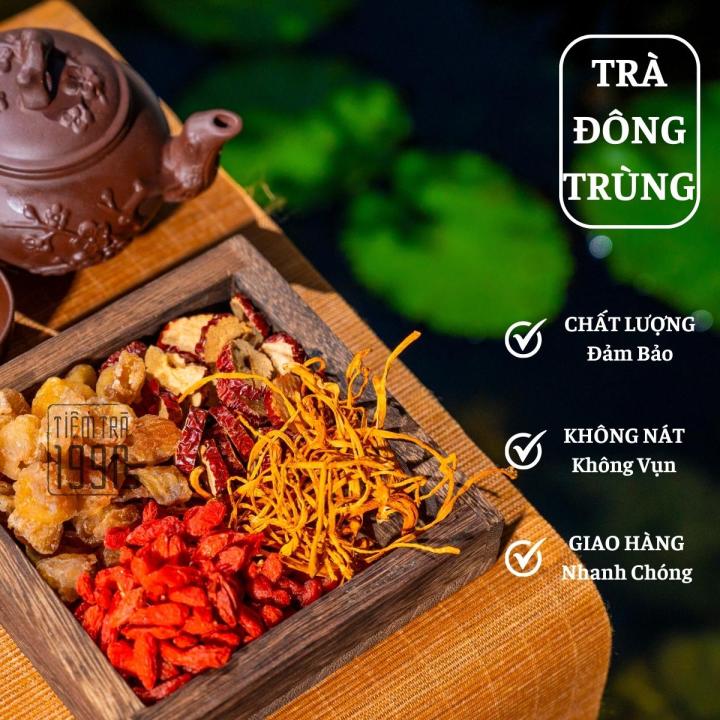 cách dùng Trà đông trùng tứ vị mộc hương sơn