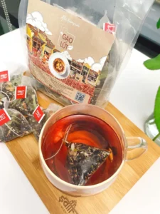 combo trà cà gai leo và trà gạo lứt
