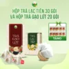 combo trà lạc tiên trà gạo lứt