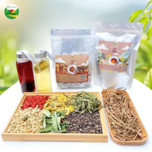 combo trà lạc tiên trà gạo lứt