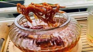 Đông Trùng Hạ Thảo Khô Ngâm Mật Ong
